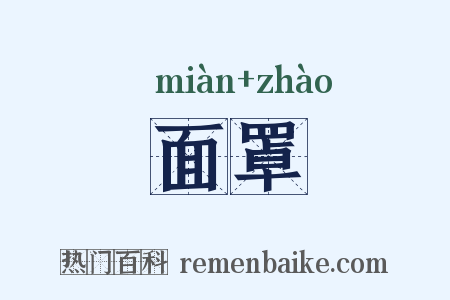 面罩是什么意思的图片